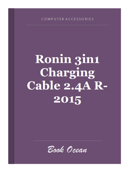 Ronin 3in1 Charging Cable 2.4A R-2015