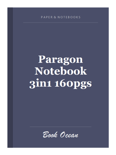 Paragon Notebook 3in1 160pgs