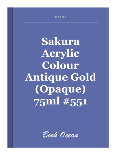 Sakura Acrylic Colour Antique Gold (Opaque) 75ml #551