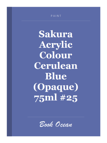 Sakura Acrylic Colour Cerulean Blue (Opaque) 75ml #25
