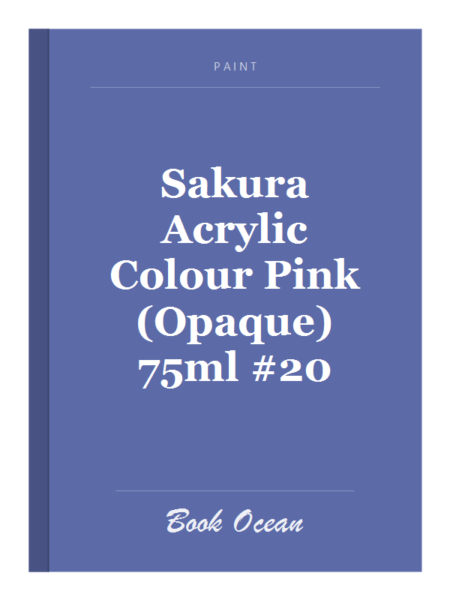 Sakura Acrylic Colour Pink (Opaque) 75ml #20