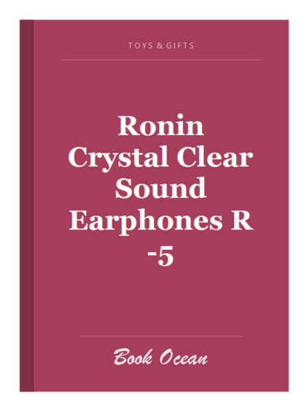 Ronin Crystal Clear Sound Earphones R-5