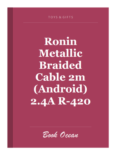 Ronin Metallic Braided Cable 2m (Android) 2.4A R-420