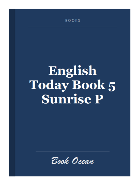 English Today Book 5 Sunrise P