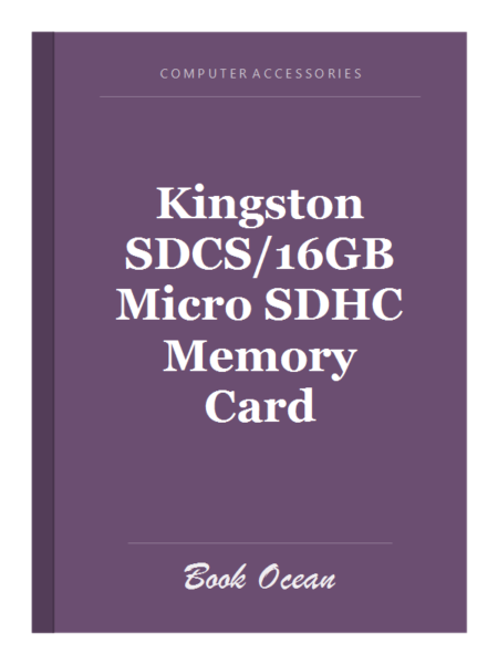 Kingston SDCS/16GB Micro SDHC Memory Card