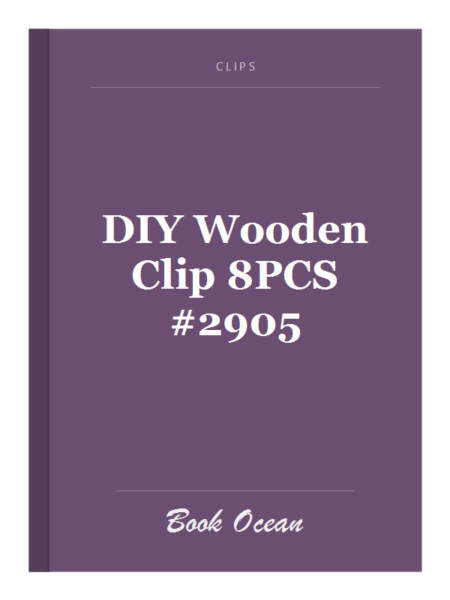DIY Wooden Clip 8PCS #2905