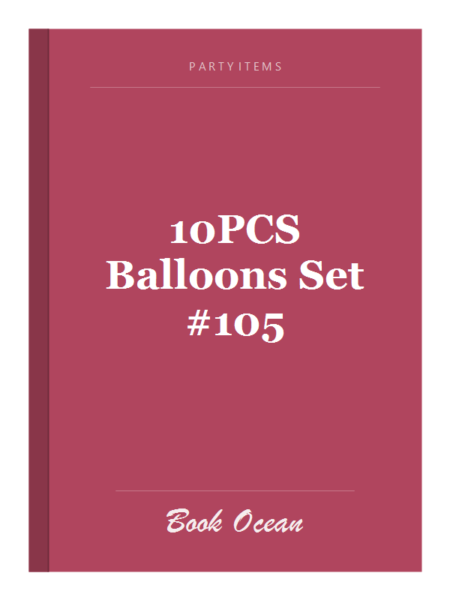 10PCS Balloons Set #105