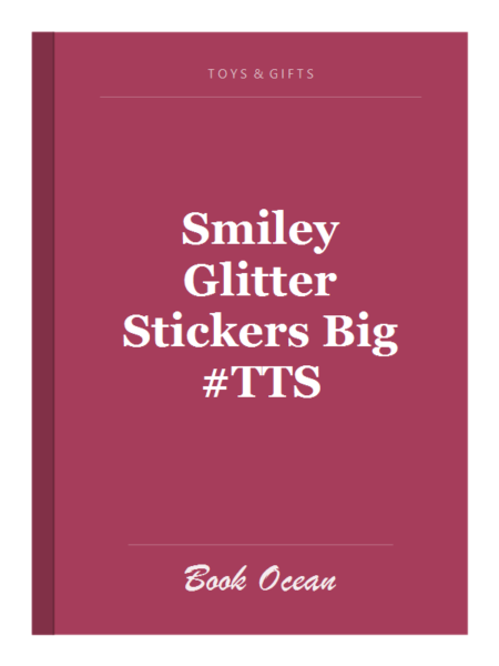 Smiley Glitter Stickers Big #TTS