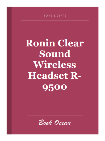 Ronin Clear Sound Wireless Headset R-9500