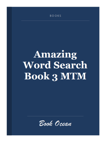 Amazing Word Search Book 3 MTM
