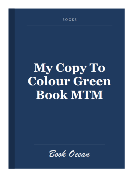 My Copy To Colour Green Book MTM