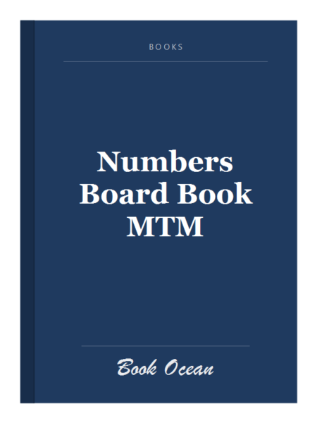 Numbers Board Book MTM