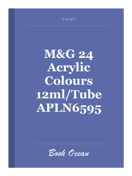 M&G 24 Acrylic Colours 12ml/Tube APLN6595
