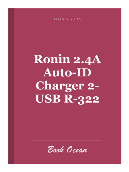Ronin 2.4A Auto-ID Charger 2-USB R-322