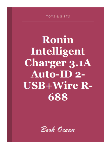 Ronin Intelligent Charger 3.1A Auto-ID 2-USB+Wire R-688