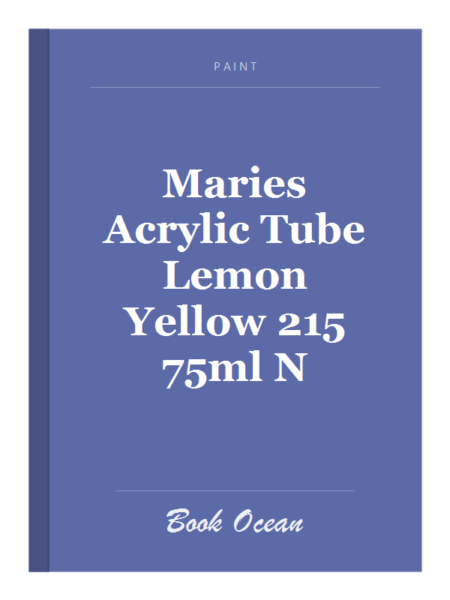 Maries Acrylic Tube Lemon Yellow 215 75ml N