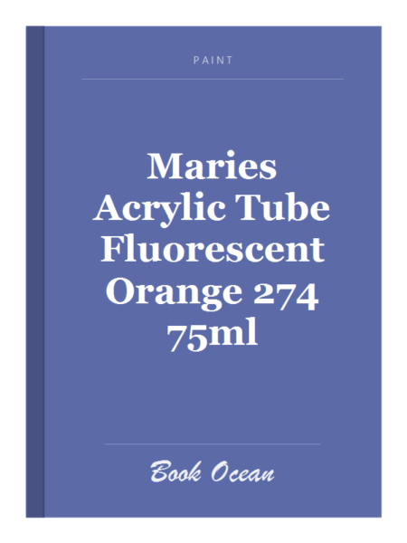 Maries Acrylic Tube Fluorescent Orange 274 75ml
