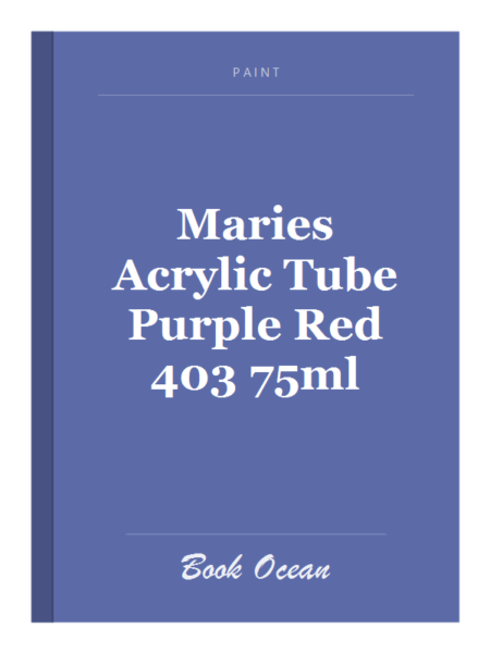 Maries Acrylic Tube Purple Red 403 75ml