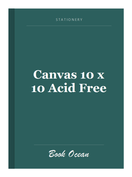 Canvas 10 x 10 Acid Free