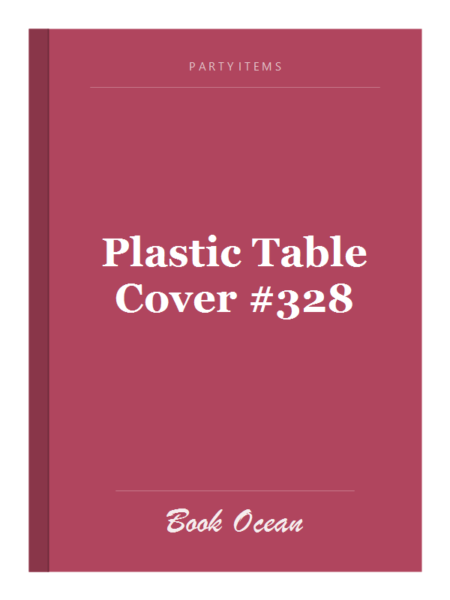 Plastic Table Cover #328