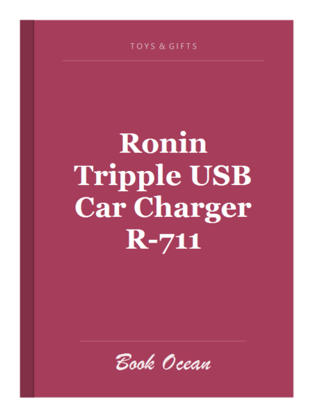 Ronin Tripple USB Car Charger R-711