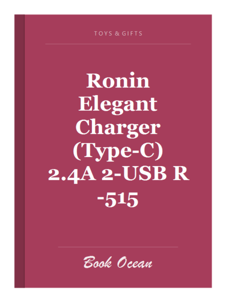 Ronin Elegant Charger (Type-C) 2.4A 2-USB R-515