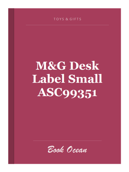 M&G Desk Label Small ASC99351
