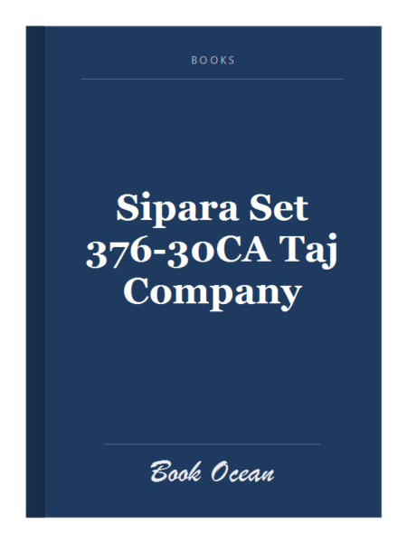 Sipara Set 376-30CA Taj Company