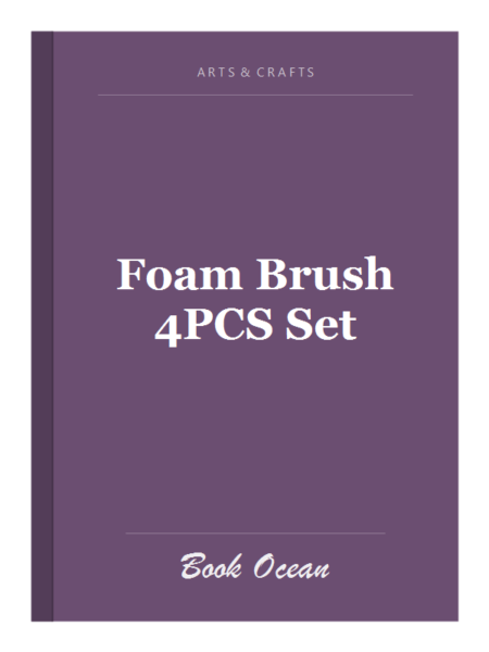 Foam Brush 4PCS Set