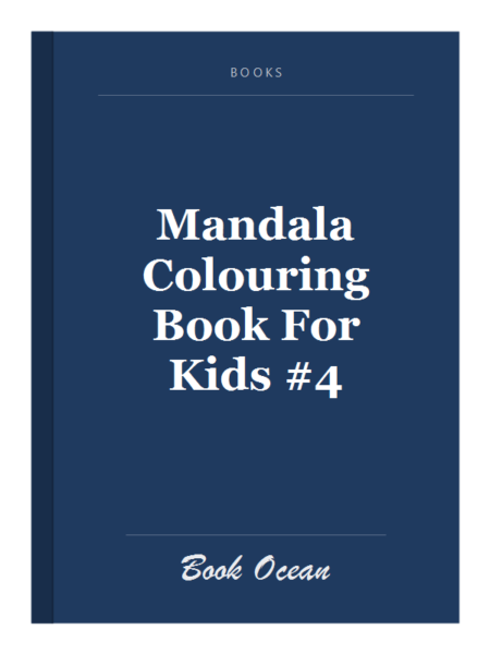 Mandala Colouring Book For Kids #4