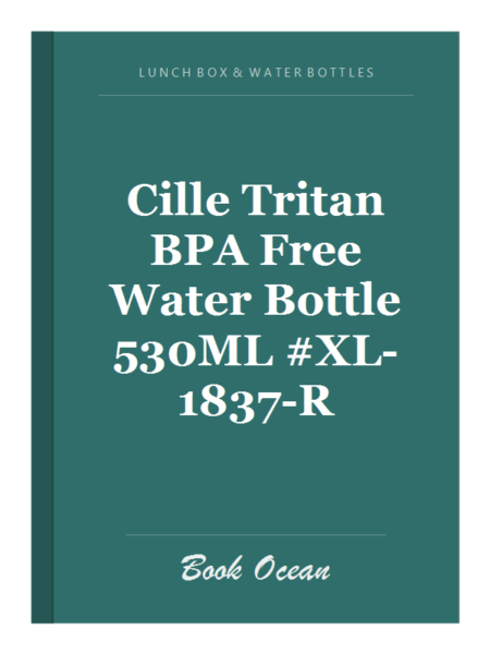 Cille Tritan BPA Free Water Bottle 530ML #XL-1837-R