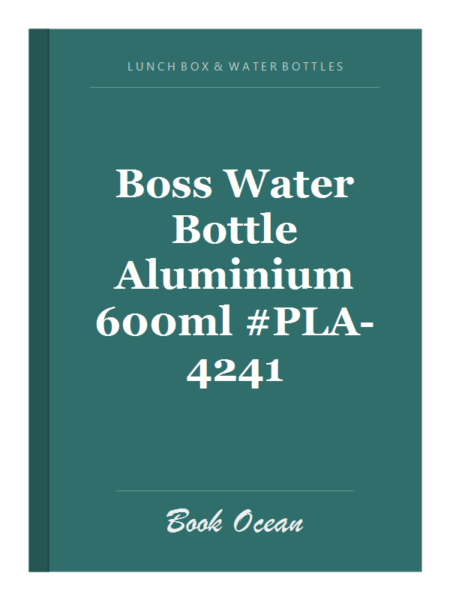 Boss Water Bottle Aluminium 600ml #PLA-4241