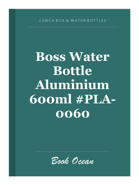 Boss Water Bottle Aluminium 600ml #PLA-0060
