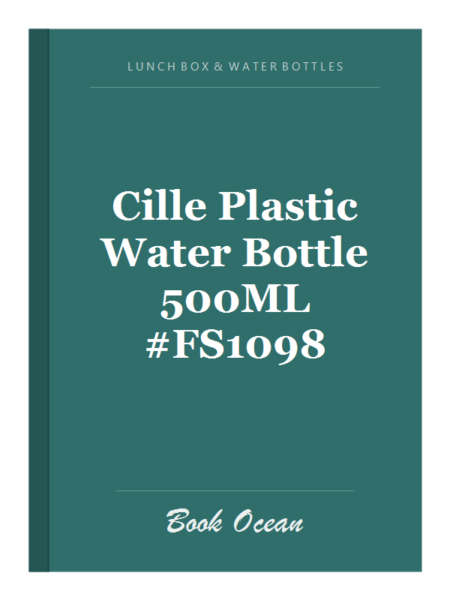 Cille Plastic Water Bottle 500ML #FS1098