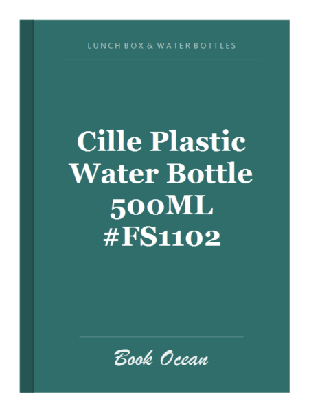 Cille Plastic Water Bottle 500ML #FS1102