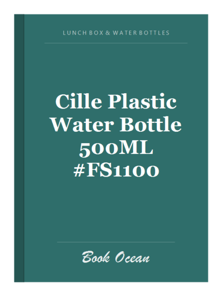Cille Plastic Water Bottle 500ML #FS1100