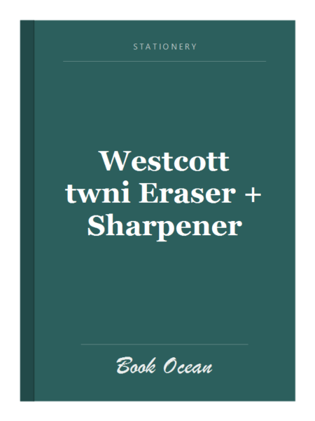 Westcott twni Eraser + Sharpener