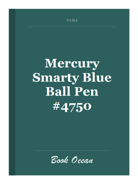 Mercury Smarty Blue Ball Pen #4750