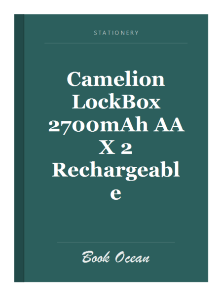 Camelion LockBox 2700mAh AA X 2 Rechargeable