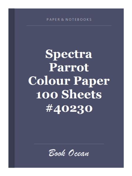 Spectra Parrot Colour Paper 100 Sheets #40230