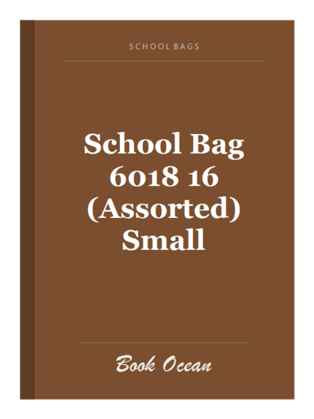 School Bag 6018 16 (Assorted) Small
