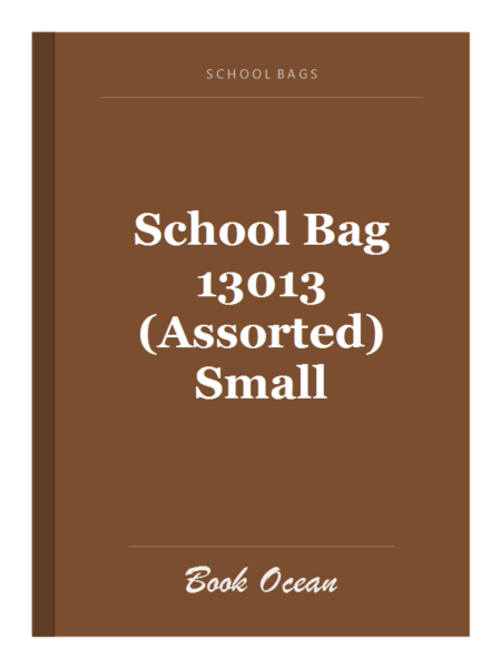 School Bag 13013 (Assorted) Small