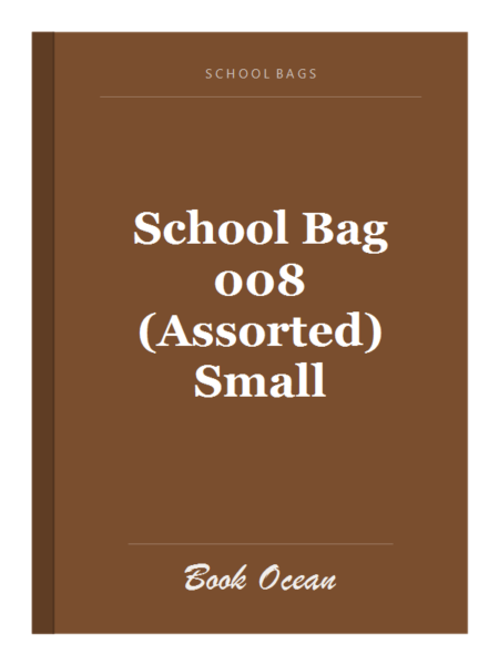 School Bag 008 (Assorted) Small