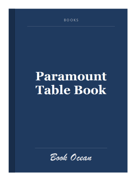 Paramount Table Book