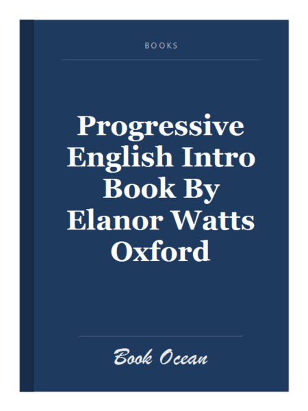 Progressive English Intro Book By Elanor Watts Oxford