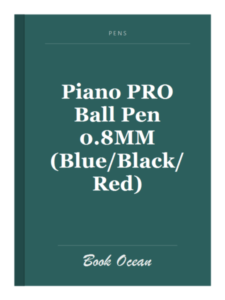 Piano PRO Ball Pen 0.8MM (Blue/Black/Red)