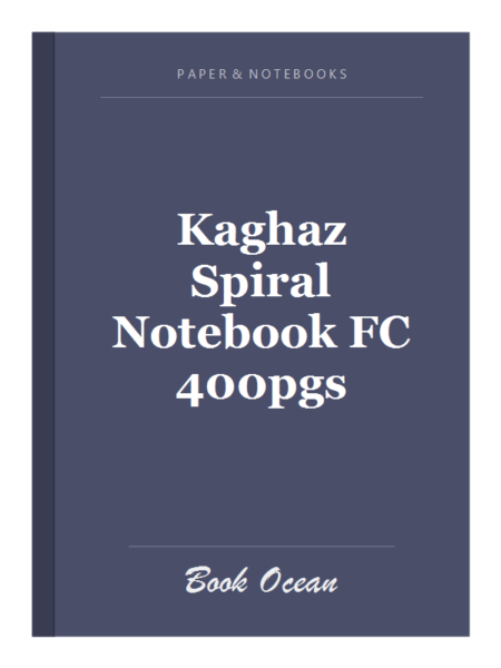 Kaghaz Spiral Notebook FC 400pgs