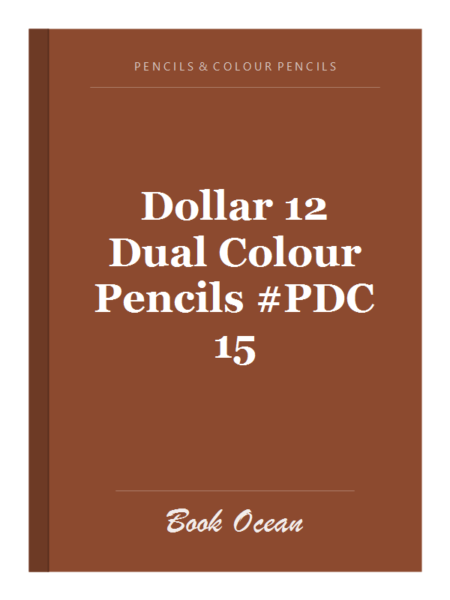 Dollar 12 Dual Colour Pencils #PDC 15