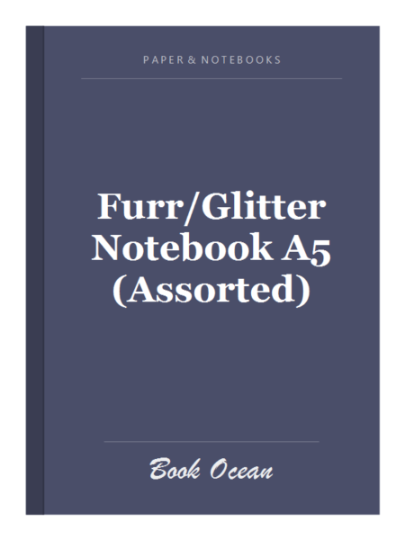Furr/Glitter Notebook A5 (Assorted)