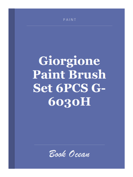Giorgione Paint Brush Set 6PCS G-6030H